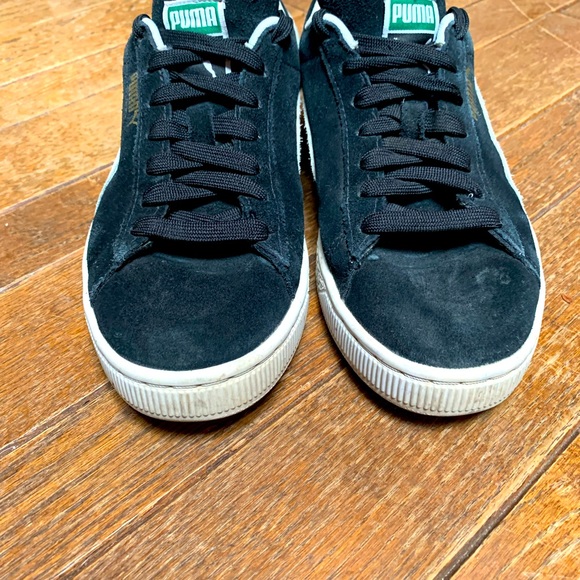 Black Puma Suede Classic (Men 8, Women 10) - Picture 3 of 7